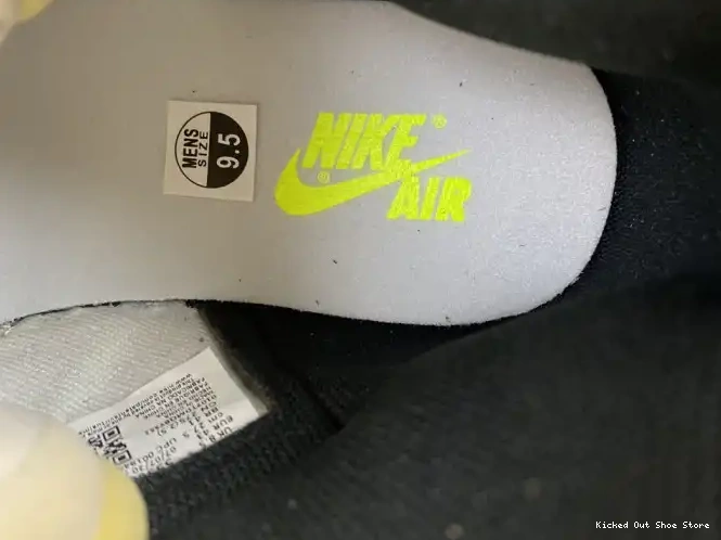 Kicked Out Shoe Store AIR JORDAN RETRO OG 'VOLT 555088-118 GOLD' 1 HIGH 0505